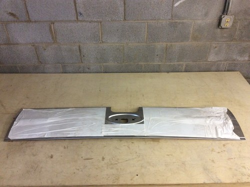09-14 Ford F-150 Platinum Silver Rear Tail Gate Panel Trim AL3Z-99425A34-C