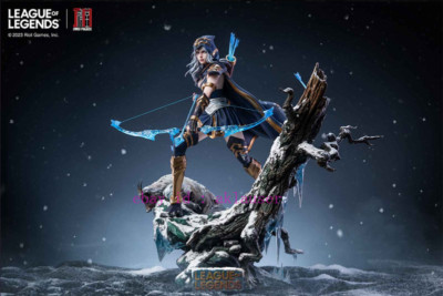 Jimei Palace 1/6 Scale League Of Legends Ice Shooter Ashe Statue Model In Stock