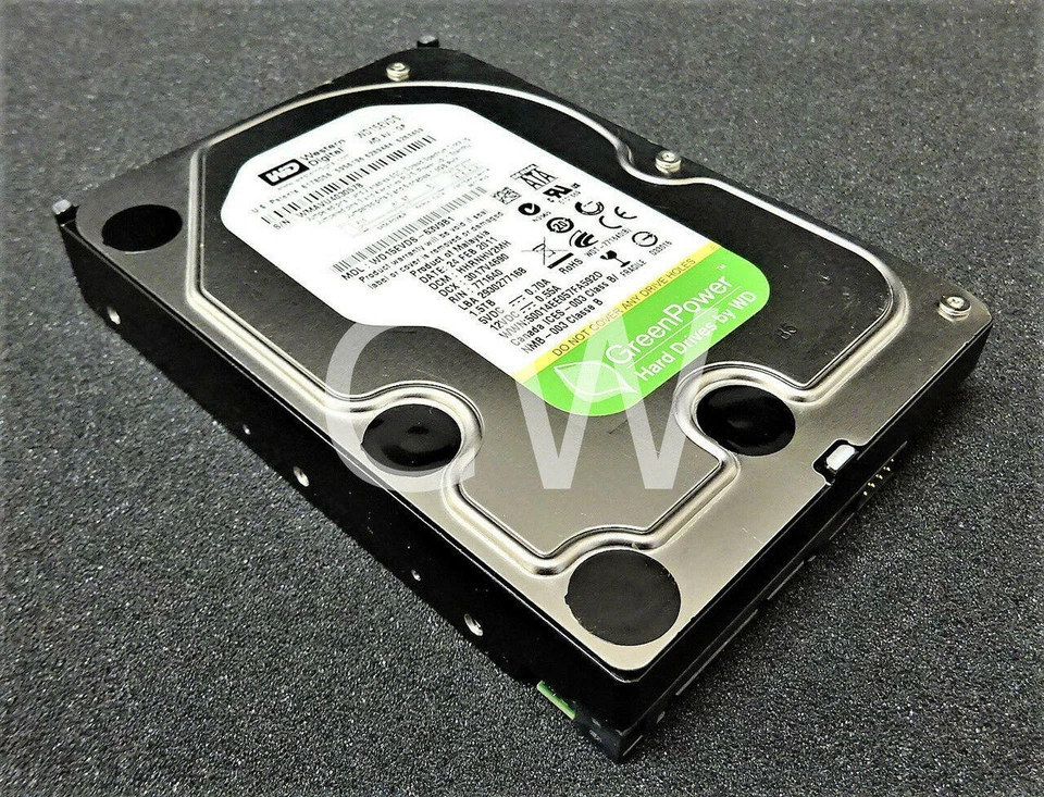 Western Digital AV-GP WD15EVDS 1.5TB 7200RPM 3Gbps 3.5" SATA HDD Hard Drive - Image 2 of 2