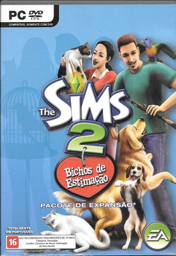 PC-DVD-ROM: The Sims™ 2 — Pets (pacote de expansão) EA (Bichos de Estimação)