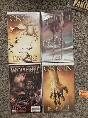 Wolverine #70  Origin 2 Origin 3 Origin ii 1 Lot Of 4 Old man Logan