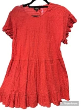 Gigio Women's Rust Color Blouse -S