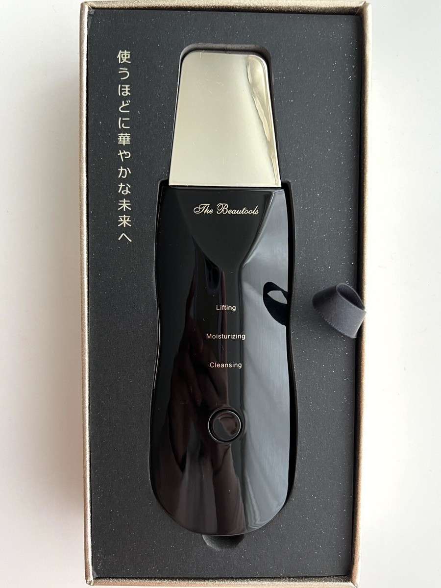 Rocklean Premium TBR-02G 美顔器　BLACK The Beautools Rocklean Premium Water Peeling TBR-02G Black