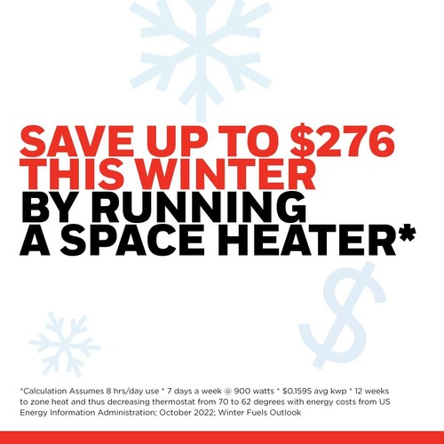 Honeywell Slim Ceramic Tower Heater 1500W Digital Controls Safety Features - Picture 3 of 8