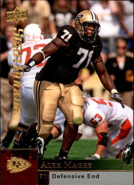 2009 Upper Deck #300 Alex Magee RC - FB