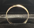 Vintage 9ct Gold Wedding Ring 9 Carat Yellow Gold Band Size T
