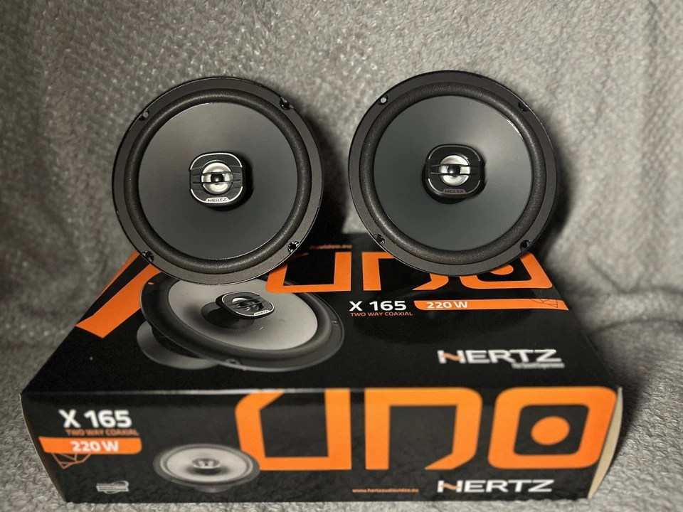 Casse Auto Altoparlanti Hertz X165 per Auto 16,5cm 220W Kit 2 Vie Coassiali - Immagine 3 di 4
