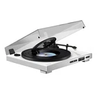 Mixx Analog Plus 2-in-1 Automatic Turntable & CD Player with Streaming, White