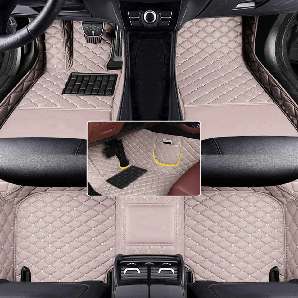 For Chevrolet Custom Car Floor Mats Waterproof Non-slip Carpets Cargo Liners Foto 2 de 4