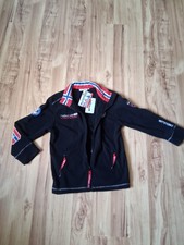  Kinder Fleecejacke Gr. 146 von Nebulus , schwarz mit Aufdruck, neu mit Etikett