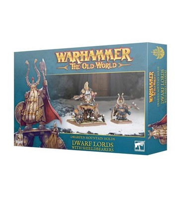 Dwarf Lords With Shieldbearers Dwarfen Mountain Holds Warhammer Old World