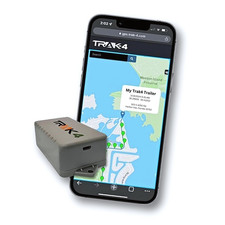 Trak-4 GPS Tracker for Vehicles Assets Equipment Waterproof Long Battery Life 4G