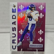 2018 Panini Rookies & Stars - Crusade Kirk Cousins #CRU-15 Pink 28/85