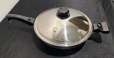 Saladmaster 316Ti Titanium Stainless Steel 5 Quart Wok W Lid Waterless Cooking