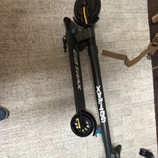 GOTRAX Folding Electric Scooter Black Portable Lightweight Adult Commuter Ride