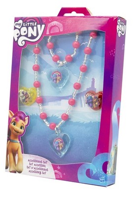 Joy Toy My Little Pony The Movie Schmuckset 1 Perlenarmband, 1 Perlenhalskett...
