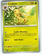 leafeon pokemon card value #11 Prices | Twilight Masquerade Leafeon V 167 is trending