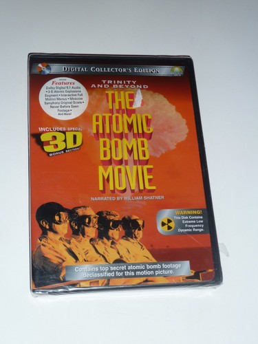 Trinity und darüber hinaus: Die Atombombe Film DVD Dokumentation Atomexplosionen NEU!
