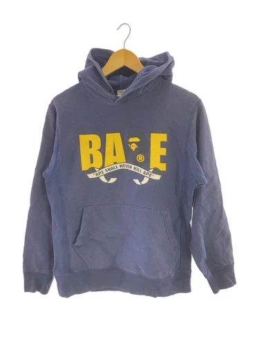 A BATHING APE (BAPE) Felpa con cappuccio A BATHING APE navy S usata