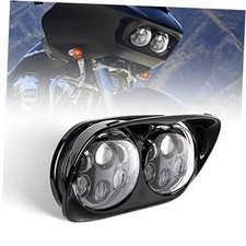 Dual LED Headlight for Motorcycle Road Glide 2004-2013 Motocycle Projector