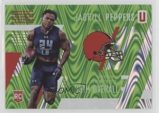 2017 Panini Unparalleled Class of Rookie Lime Green 301/499 Jabrill Peppers 4y4