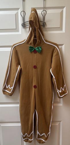 Gingerbread Costume Kid Body Suit