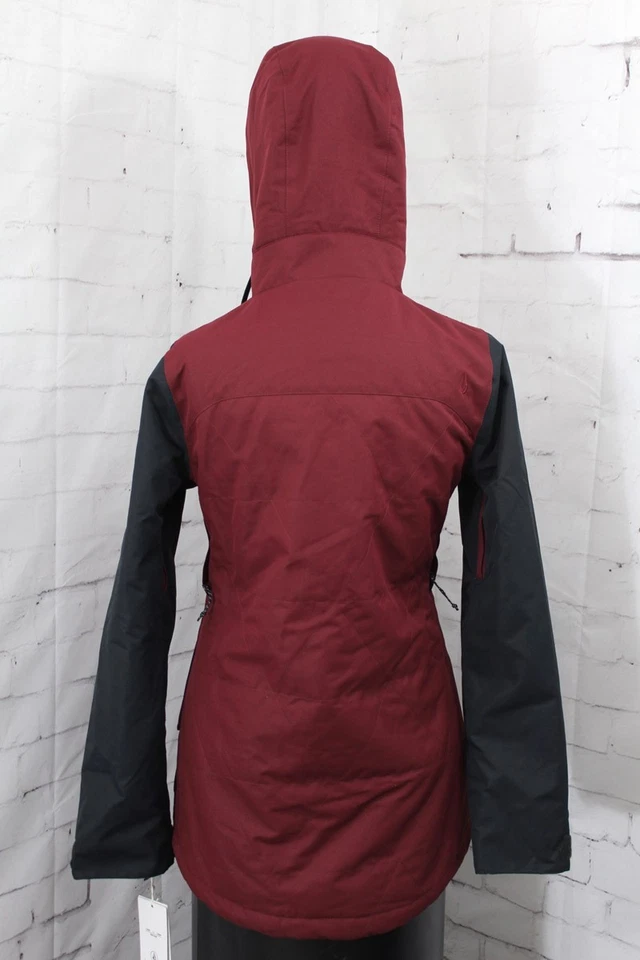 Volcom Fawn Insulated Snowboard Jacket, Womens' Extra Small/XS, Scarlet New - Image 3 of 4