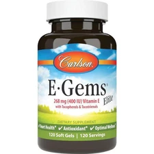 Carlson E-Gems Elite 400 Iu (268 mg) 120 Sgels