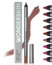 Wonderskin Lipliner Pencil - 360 Contour Lipliner, Long Lasting Saddle