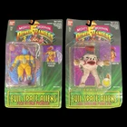 2 Vintage 1994 Bandai Mighty Morphin Power Rangers Action Figures NIP Sealed!