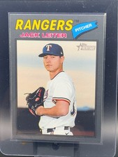 2026 Topps Heritage - Jack Leiter #304 Dark Gray Border