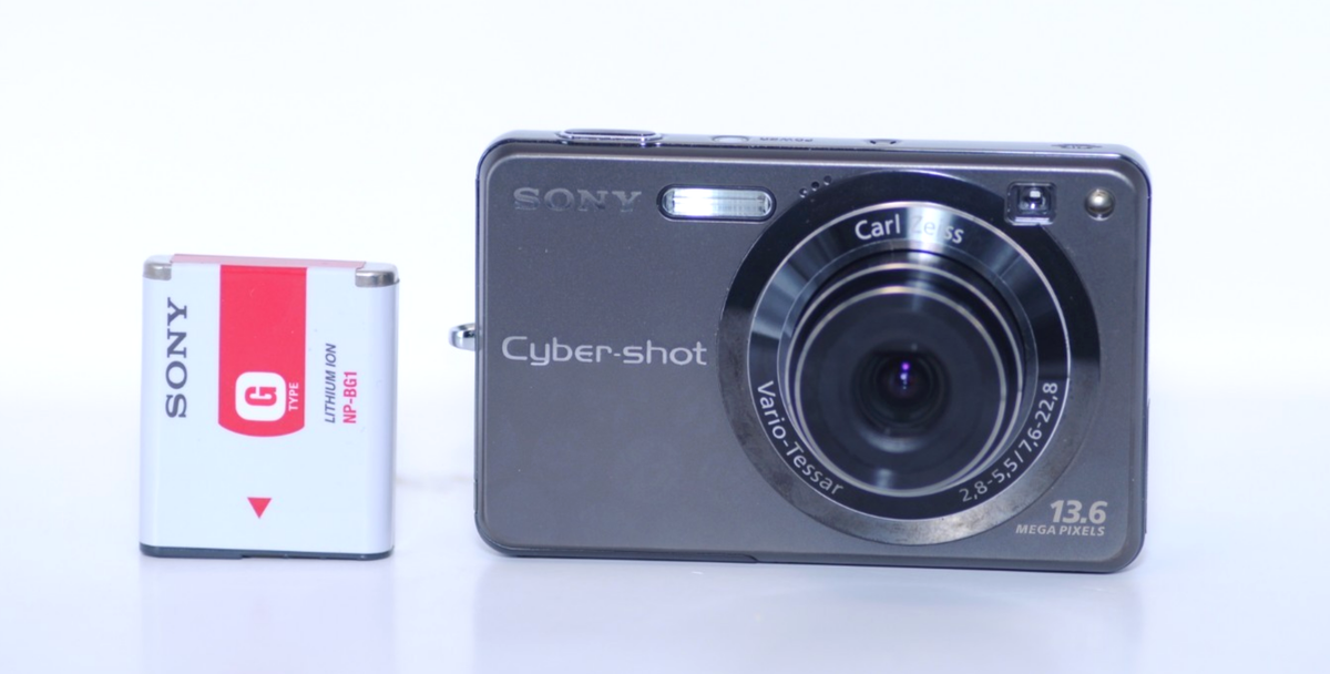 Sony Cyber-shot DSC-W300 13.6MP Digital Camera - Black for sale