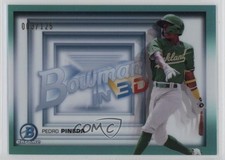 2022 Bowman Bowman in 3-D! Aqua Refractor 3/125 Pedro Pineda #B3D-15 1o2