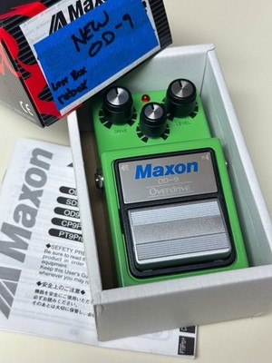 MIJ | Maxon OD-9 Overdrive Distortion Boost Lead Solo Tube Valve Gain | Japan