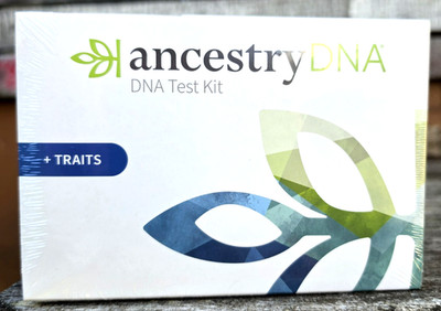 SEALED NEW Ancestry DNA Test Kit + Traits New Factory Sealed Genetic Testing