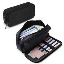 Large Pencil Case Pouch Big Capacity Bag for Teens Oxford Cloth Box for Boys