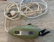 Vintage Hamilton Beach Scovill Electric Scissors Shears Model 248 Tested Working