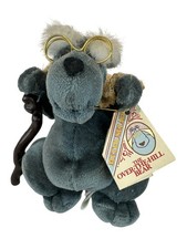 Heartline Methuselah Over-The-Hill Bear Plush Glasses  Cane Vintage Stuffed 5  