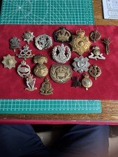 Collection Of 20 British Army Cap Badges