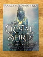 Crystal Spirits Oracle Cards: 58-Card Deck Guidebook Colette Baron-Reid