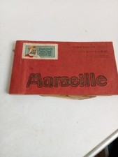 carnet 8 cartes postal ancienne marseille