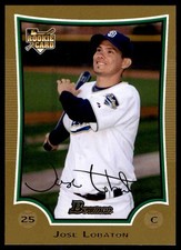 2009 Bowman Draft Gold Jose Lobaton #BDP36