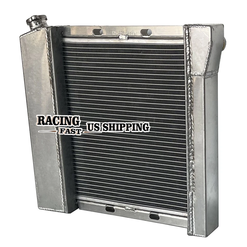 Radiador de alumínio CU462 para Chevrolet Chevette 1976-1985 Pontiac T1000 1981-1987 - Imagem 2 de 4