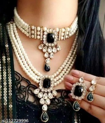 Bollywood Multilayer Necklace Jwellery Set
