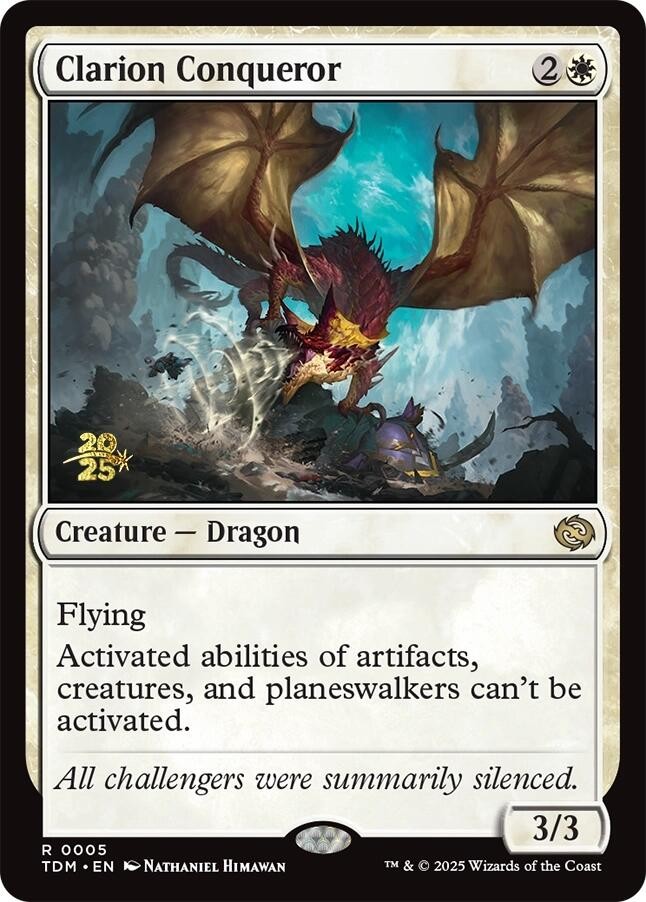 MTG Foil - Clarion Conqueror - 5 / NM / English