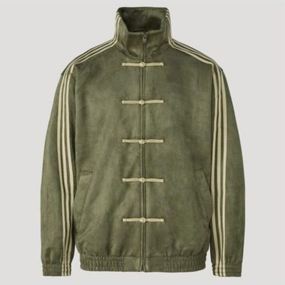 Adidas CNY Snake Track Jacket Green   Exclusive Firebird Originals