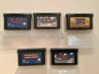Nintendo Game Boy Advance Lot Of 5 Mario Kart  Yoshi Island Super Mario World