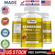Premium Berberine HCL Extract 1000mg, Healthy Cholesterol, Anti-Inflammatory