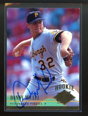 1994 Fleer Ultra DAN DANNY MICELI Signed Card auto autograph PIRATES RC ASTROS