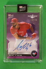 2022 Topps Now PostSeason ALEK MANOAH AUTO Purple #  /25 SP